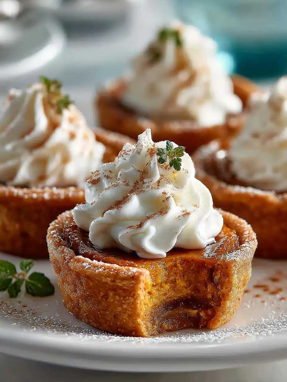 Mini Pumpkin Pies For Cozy Fall Celebrations - Mini Pumpkin Pies For - main visual representation