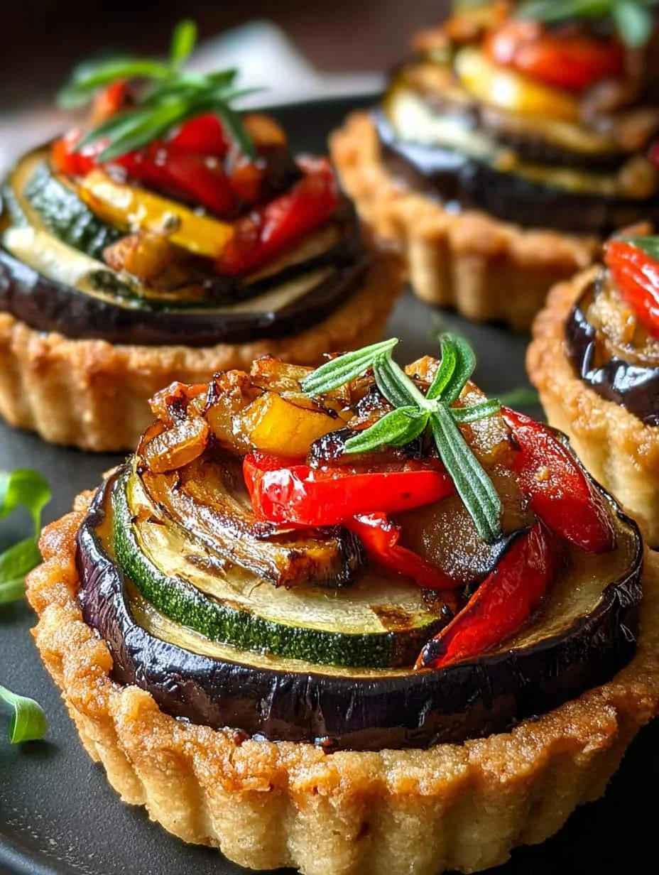 Mini Ratatouille Tartlets