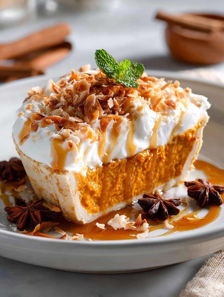 Orange Spice Coconut Pumpkin