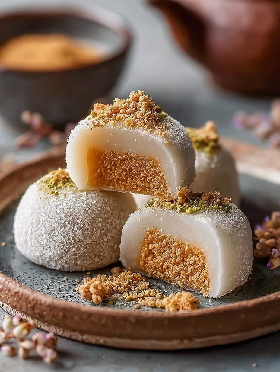 Peanut Butter Mochi