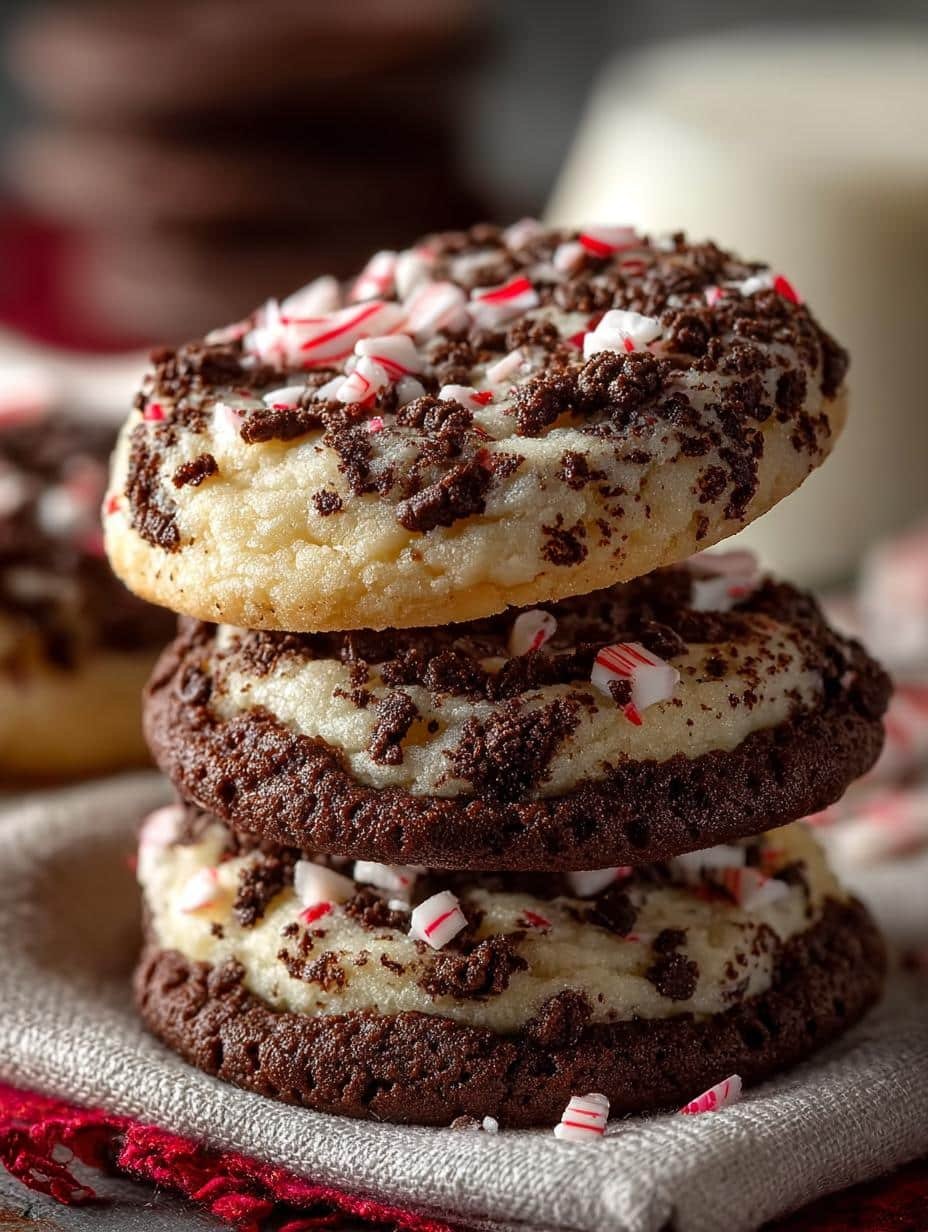 Peppermint Oreo Cookies: 24 Delightful Festive Treats 2 Peppermint Oreo Cookies: 24 Delightful Festive Treats - Peppermint Oreo Cookies - additional detail