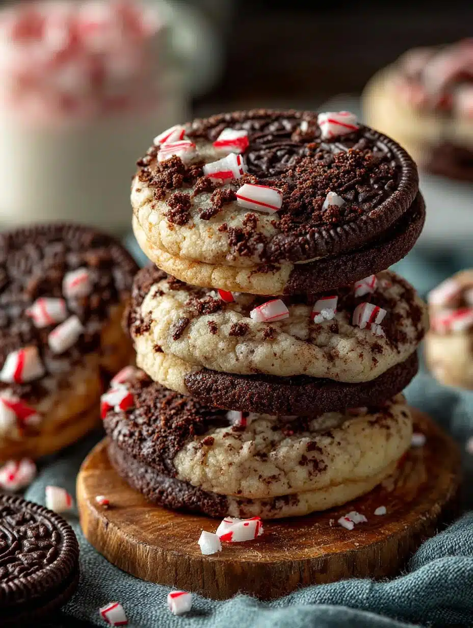 Peppermint Oreo Cookies: 24 Delightful Festive Treats 3 Peppermint Oreo Cookies: 24 Delightful Festive Treats - Peppermint Oreo Cookies - additional detail
