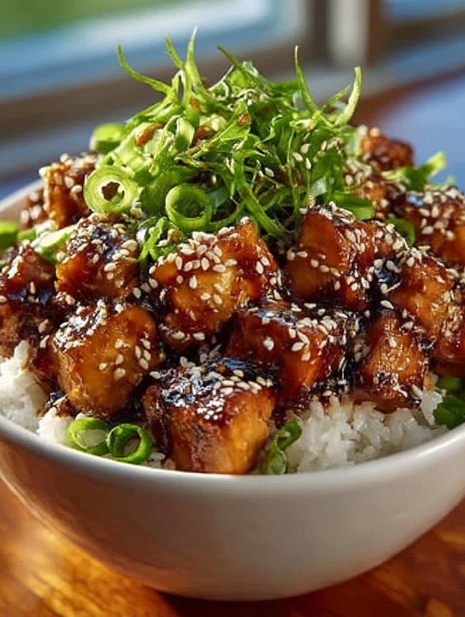Pineapple Teriyaki Chicken Bowls