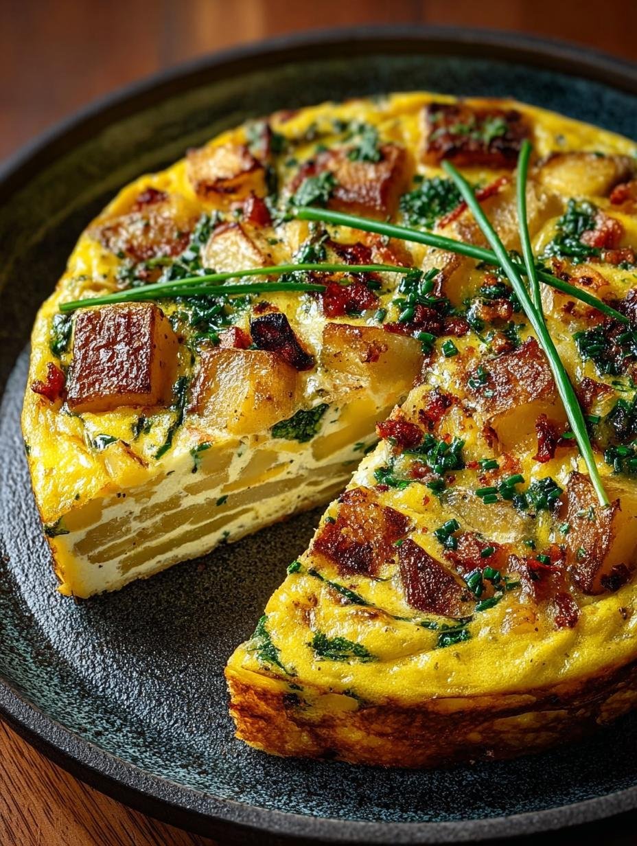 Potato Egg Frittata with Cherry Tomatoes: A Hearty Delight 2 Potato Egg Frittata with Cherry Tomatoes: A Hearty Delight - Potato Egg Frittata with - main visual representation
