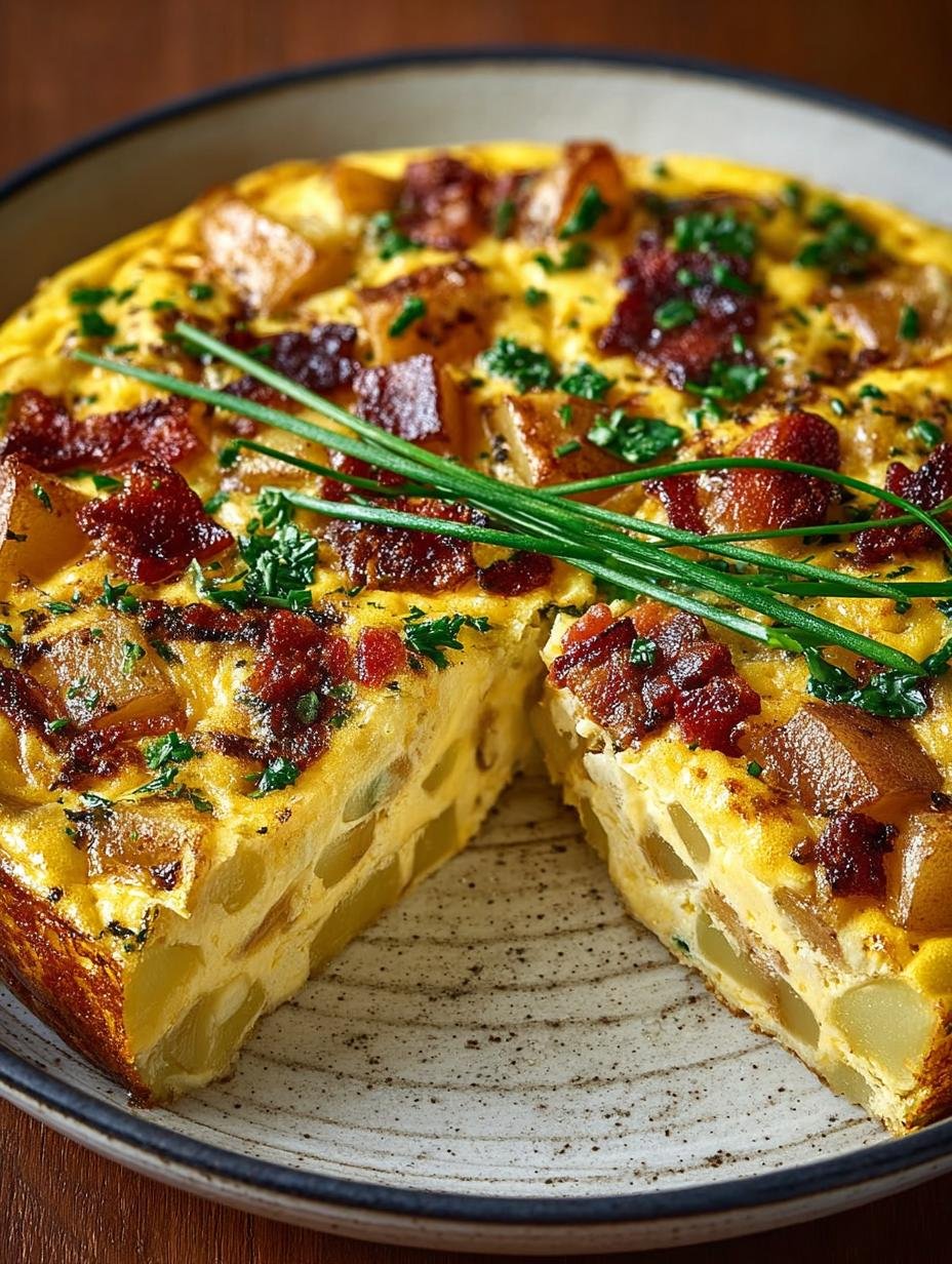 Potato Egg Frittata with