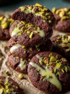 Print Pin: 12 Irresistible Chocolate Pistachio Cookies 7 Print Pin