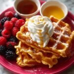 Pumpkin Spice Waffles