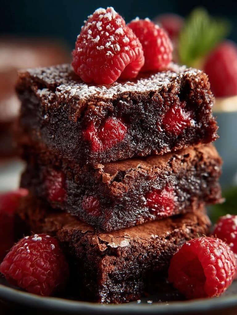 Raspberry Brownies