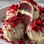 Red Velvet Oreo Truffles
