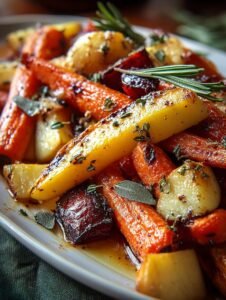 Roasted Carrots Apples