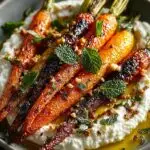 Roasted Carrots with Whipped