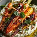 Roasted Carrots with Whipped
