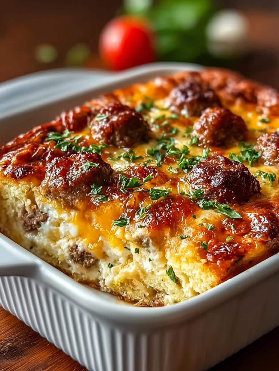 Sausage Egg Casserole: 5 Hearty and Savory Breakfast Ideas - Sausage Egg Casserole - main visual representation