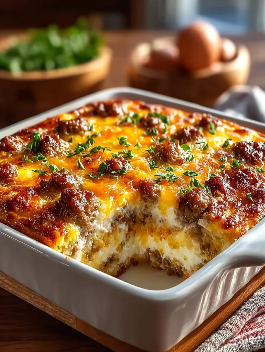 Sausage Egg Casserole