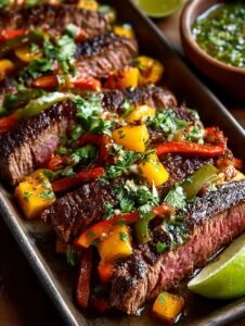 Sheet Pan Chipotle Steak