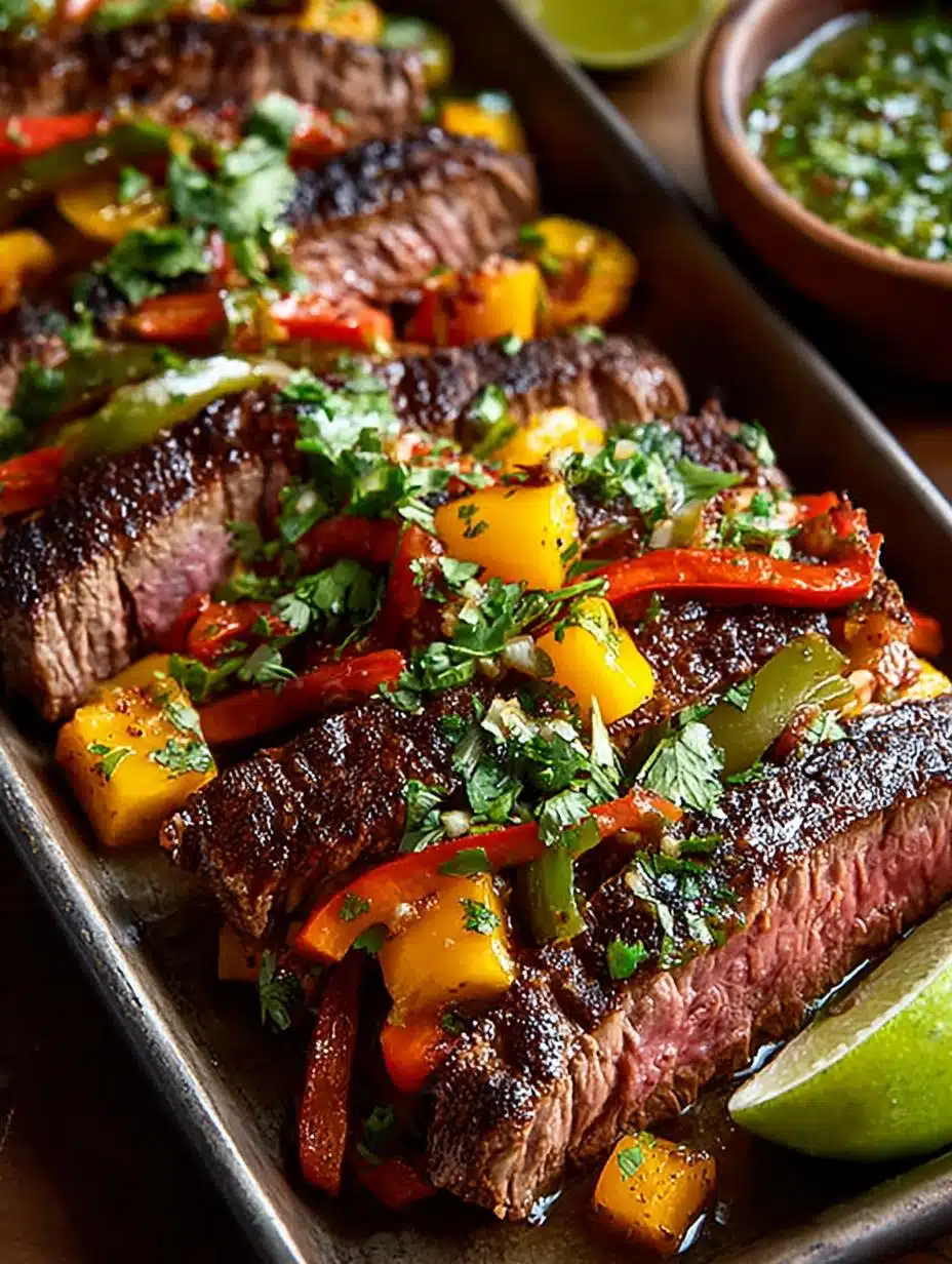 Sheet Pan Chipotle Steak