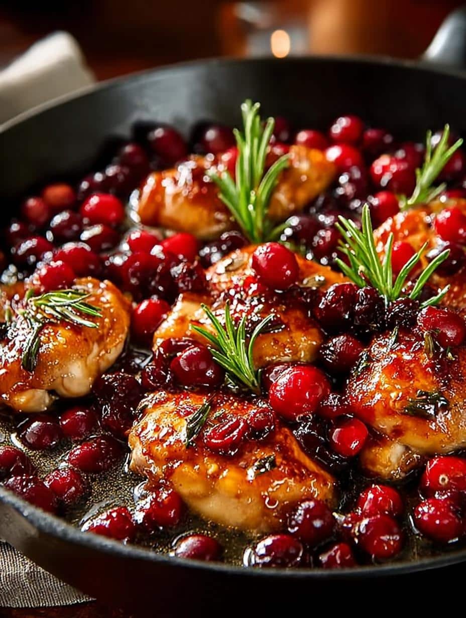 Skillet Cranberry Orange Chicken: A Flavorful Delight - Skillet Cranberry Orange Chicken - main visual representation