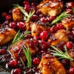 Skillet Cranberry Orange Chicken