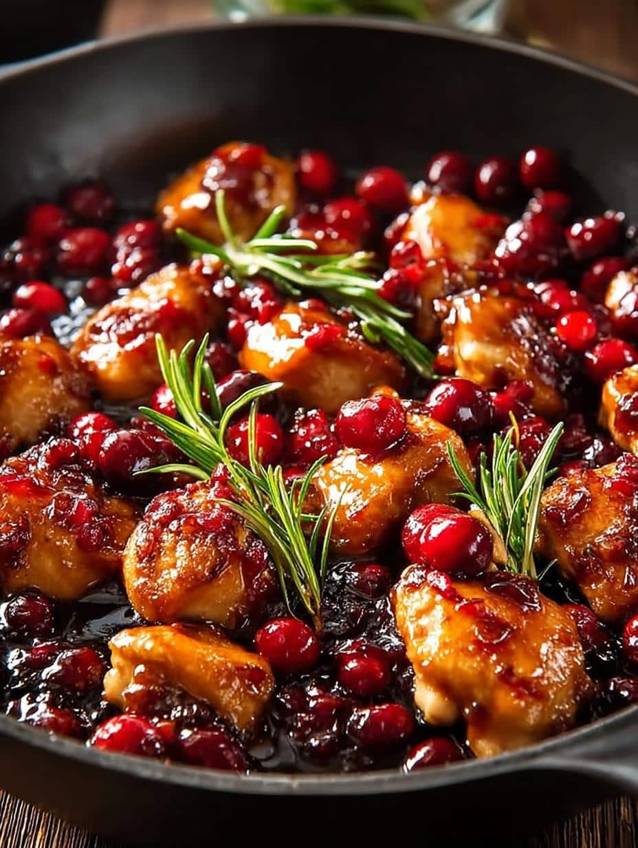 Skillet Cranberry Orange Chicken: A Flavorful Delight - Skillet Cranberry Orange Chicken - additional detail