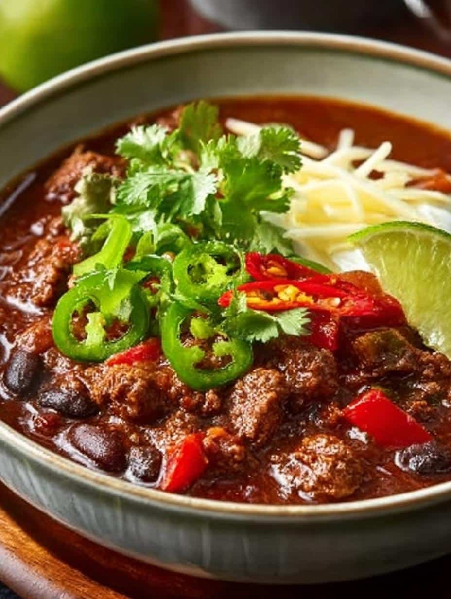 Slow Cooker Chilli Con: 7 Secrets to Ultimate Flavor 2 Slow Cooker Chilli Con: 7 Secrets to Ultimate Flavor - Slow Cooker Chilli Con - main visual representation