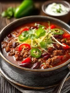 Slow Cooker Chilli Con