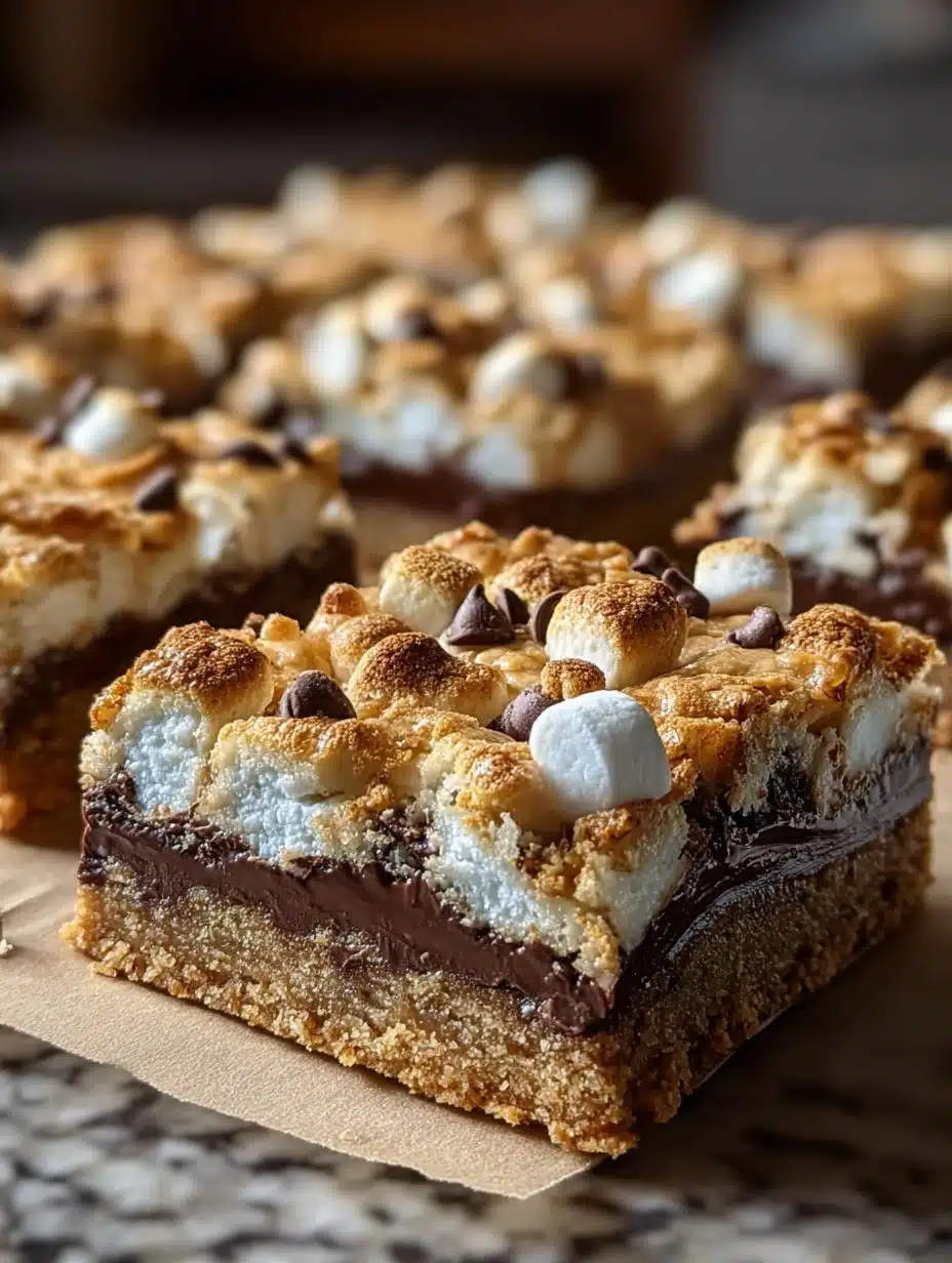 Smores Magic Cookie Bars: 12 Delicious Layers to Savor - Smores Magic Cookie Bars - main visual representation