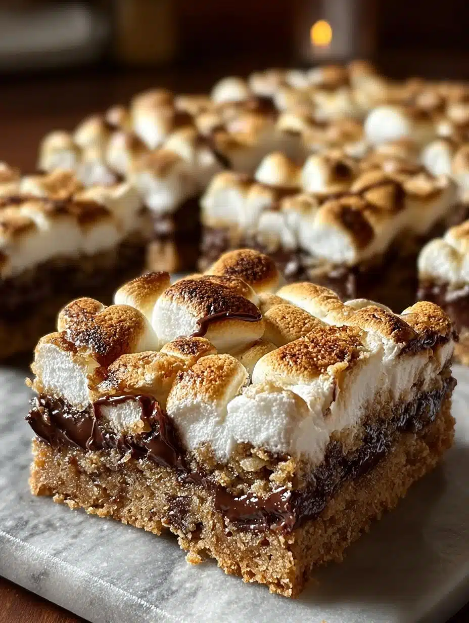 Smores Magic Cookie Bars: 12 Delicious Layers to Savor - Smores Magic Cookie Bars - additional detail