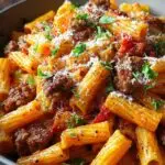 Spicy Sausage Rigatoni