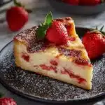 Strawberry Custard Kuchen