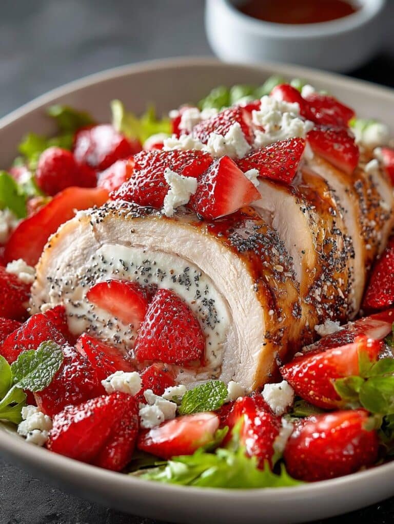 Strawberry Poppy Seed Rotisserie