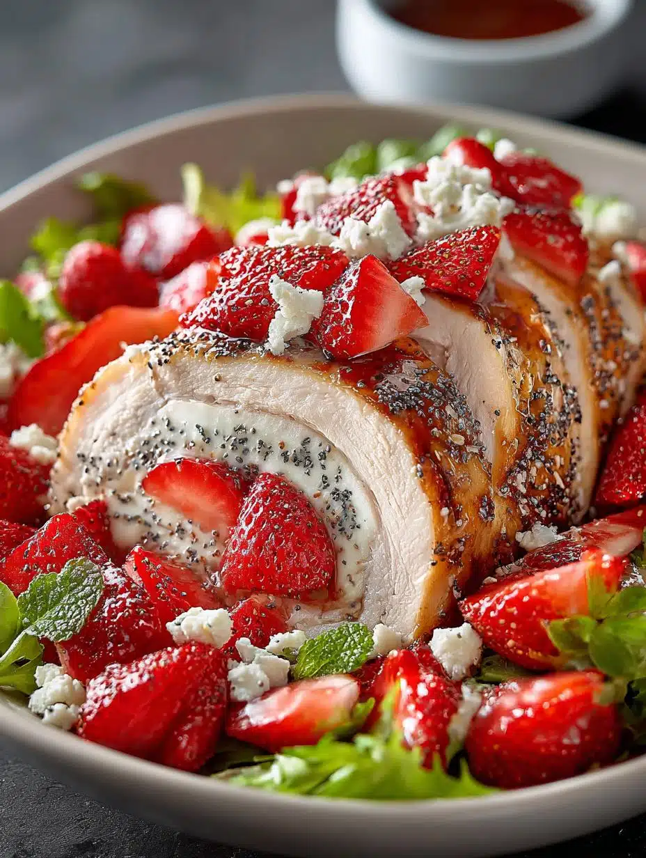 Strawberry Poppy Seed Rotisserie