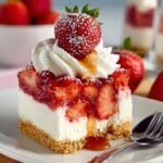 Strawberry Shortcake Cottage Cheesecake