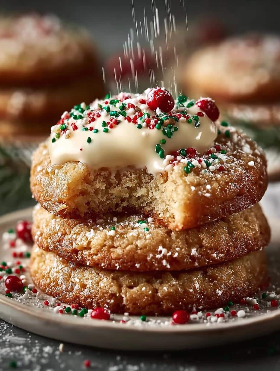 Sweet Christmas Brown Butter Cookies with a Chewy Twist - Sweet Christmas Brown Butter - main visual representation