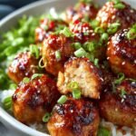 Teriyaki Pineapple Chicken Meatballs