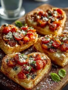 Valentines Puff Pastry Veggies