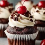 Vegan Black Forest Cupcakes