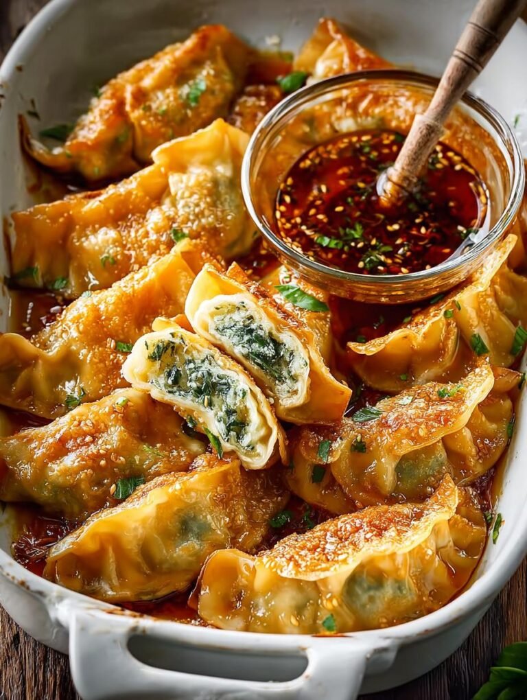 Viral Baked Dumplings One