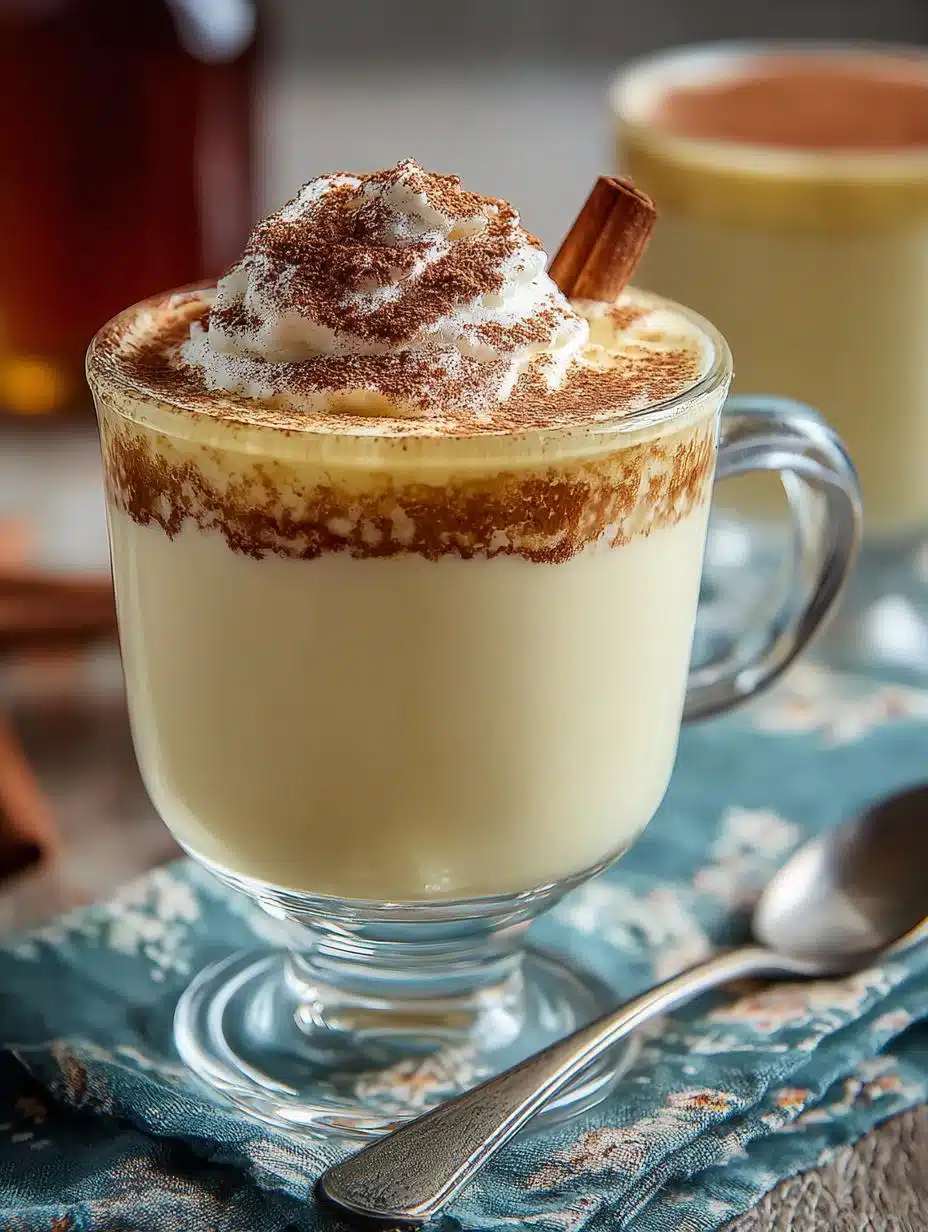 Warm Vanilla Custard Drink