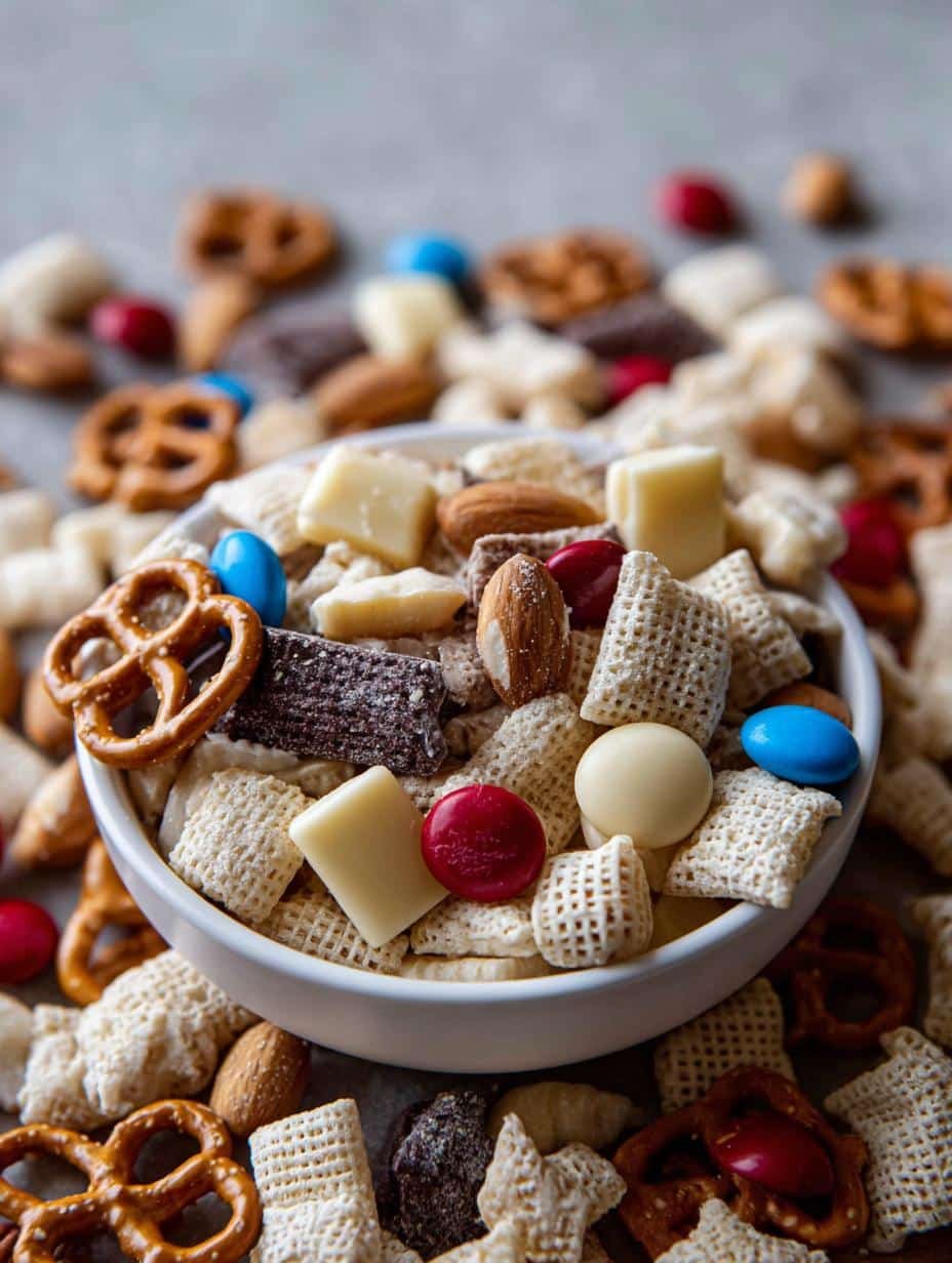 White Chocolate Party Mix