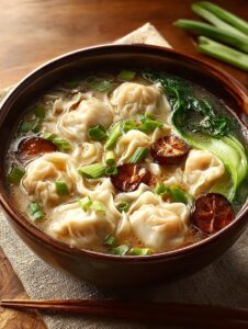 Wonton Noodle Soup with
