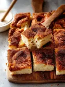 Delicious cinnamon delight dessert with a golden crust and sweet filling.