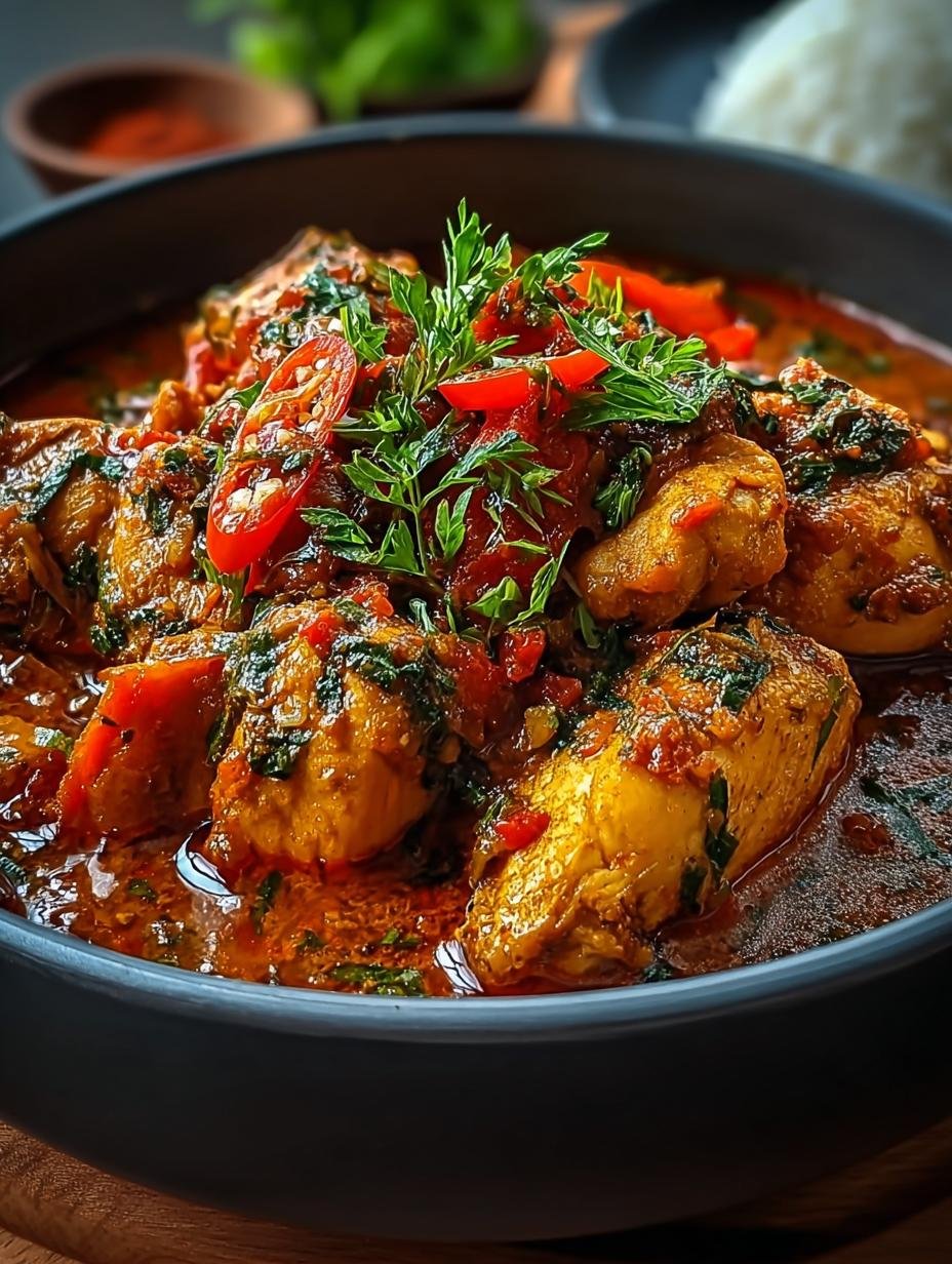 Authentic Flavor with This Irresistible Nigerian Chicken Stew - Authentic Flavor with This - main visual representation