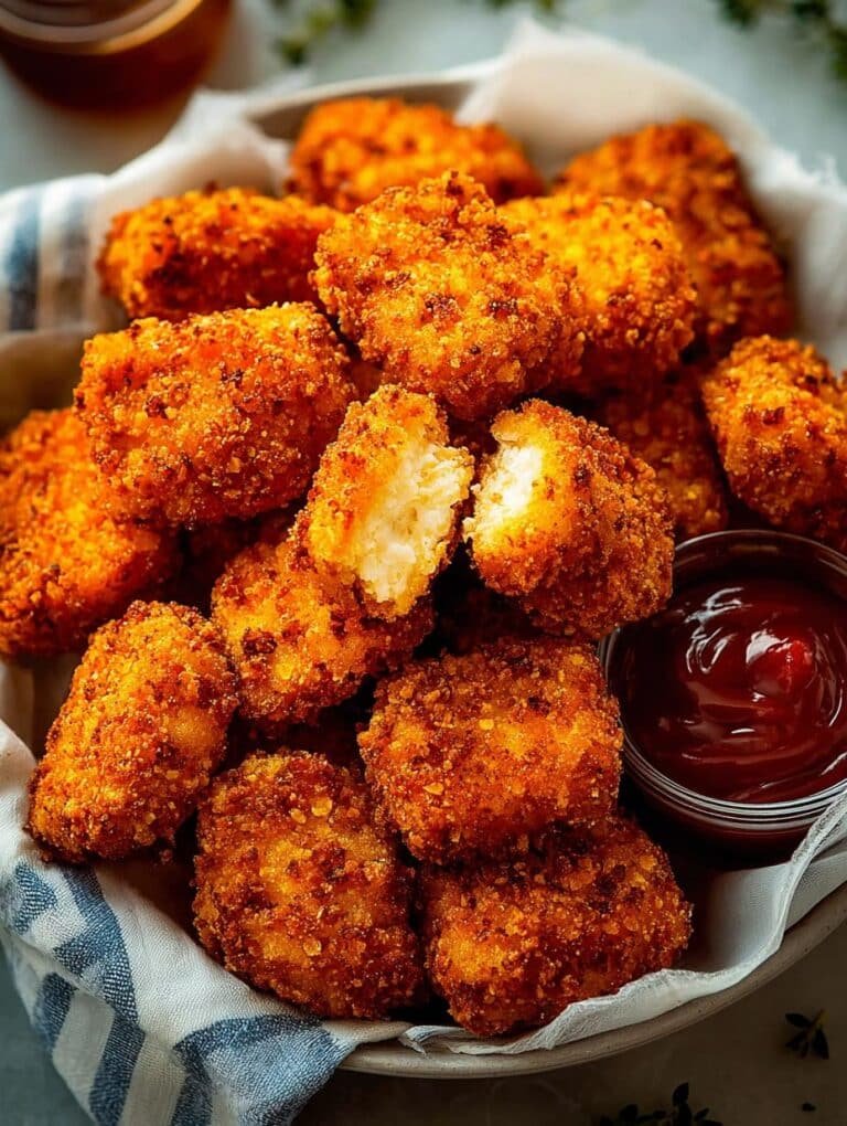 Baked Crispy Chicken Nuggets