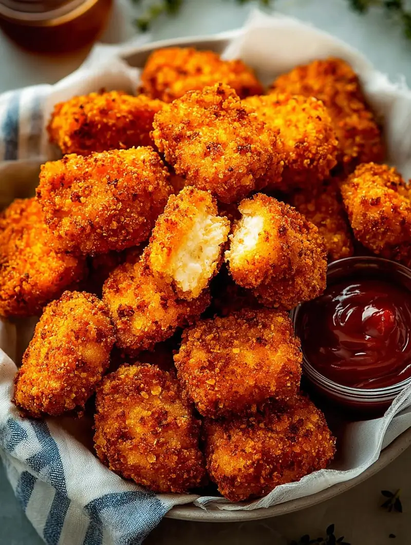 Baked Crispy Chicken Nuggets