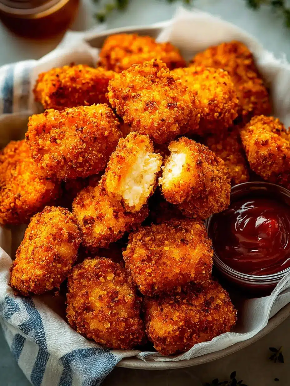 Baked Crispy Chicken Nuggets