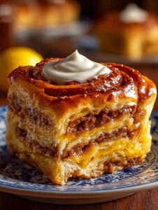 Banana Bread Cinnamon Rolls