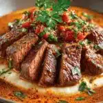 Beef Creamy Paprika Sauce