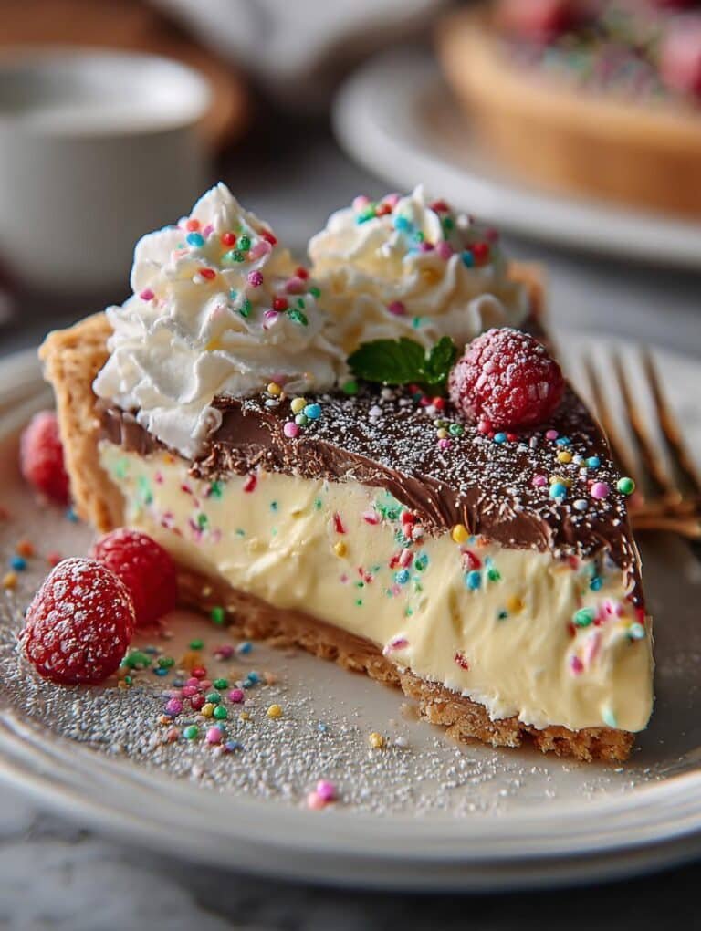 Birthday Cake Pie