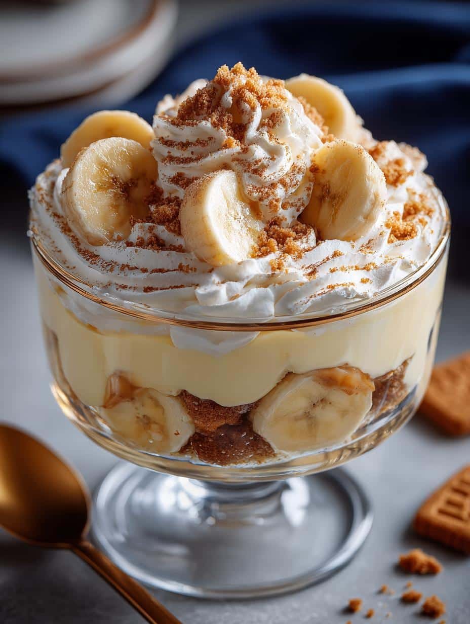 Biscoff Banana Pudding