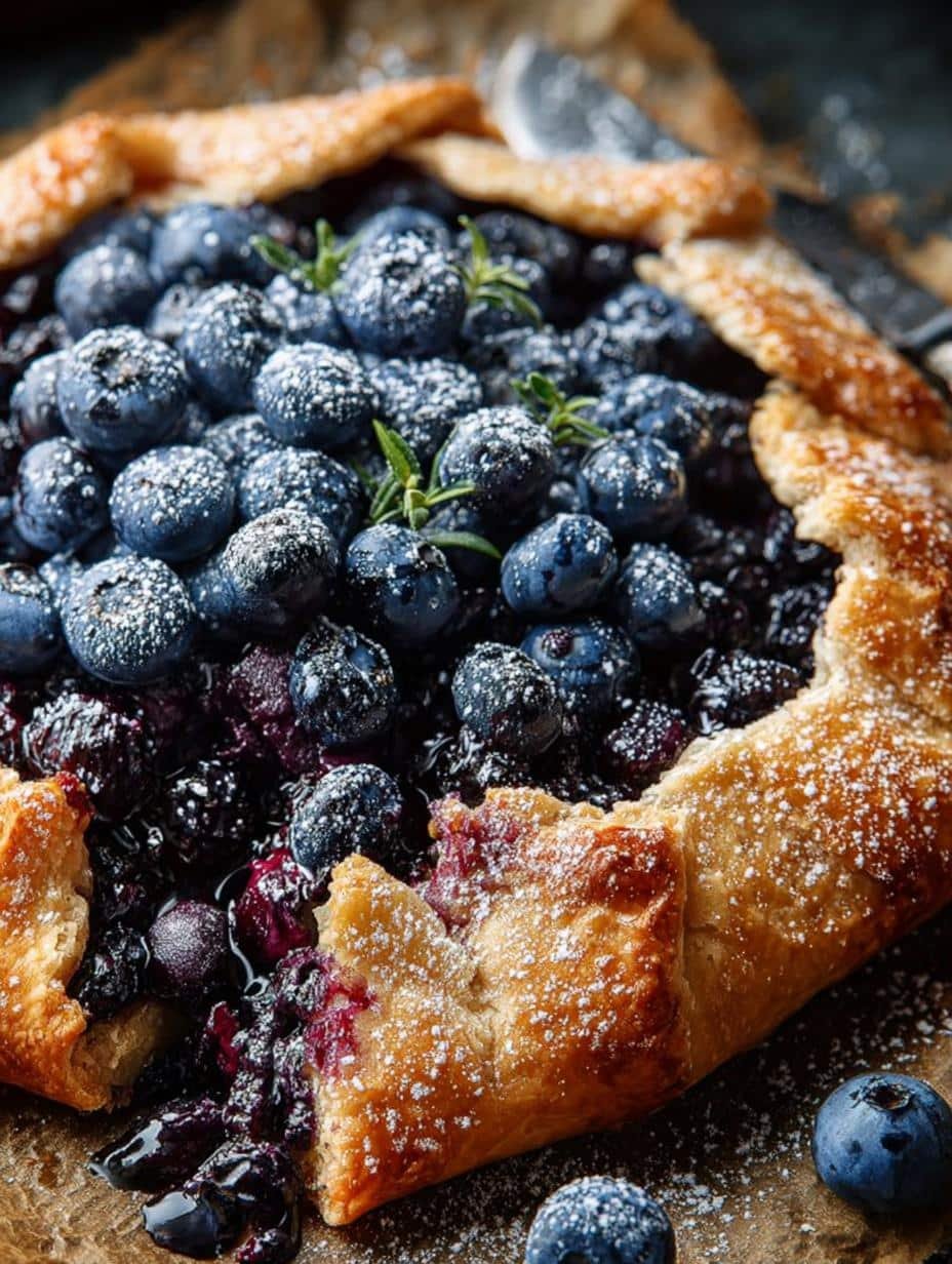 Delicious Blueberry Galette Recipe You Must Try - Blueberry Galette - main visual representation